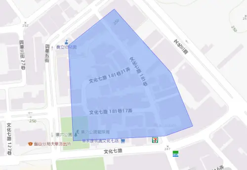 ▲桃園市龜山區8月3日停水範圍。（圖／自來水公司water.gov.tw）