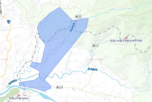 ▲嘉義縣8月3日停水範圍。（圖／自來水公司water.gov.tw）