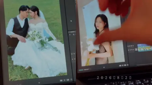 ▲于齊薇搶先公開姊姊的婚紗照，于齊優（如圖）穿著各式婚紗和另一半在戶外、棚內取景。（圖／于齊薇IG@vivian_chiwei）