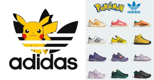 《寶可夢》adidas聯名鞋一次看！12款設計公開　皮卡丘、超夢都有