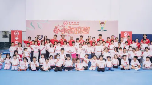 熱血翻滾點燃體操夢想「小小體操營」圓滿落幕