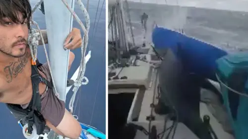 現實版少年Pi！加州男獨帆船難 靠舔露水、吃飛魚怒海求生30天