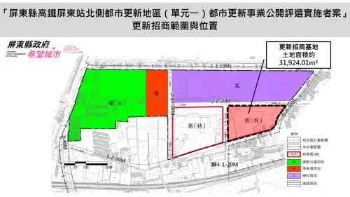屏東高鐵特區都更招商正式啟動
