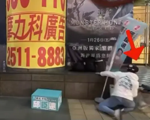 邱臣遠飛撲救嬰兒車重摔影片曝光！他再拋竹北育兒政見