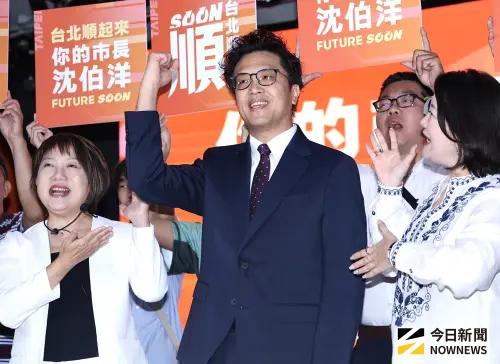 影／不是綠色！沈伯洋公布競選主視覺「橘色」　揭台北市最大問題
