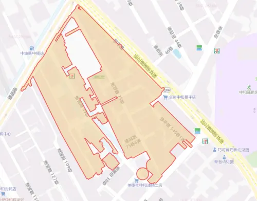 ▲新北市中和區8月5日停水範圍。（圖／自來水公司water.gov.tw）