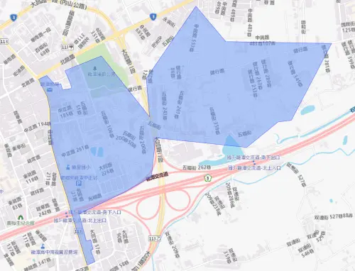 ▲桃園市龍潭區8月5日停水範圍。（圖／自來水公司water.gov.tw）