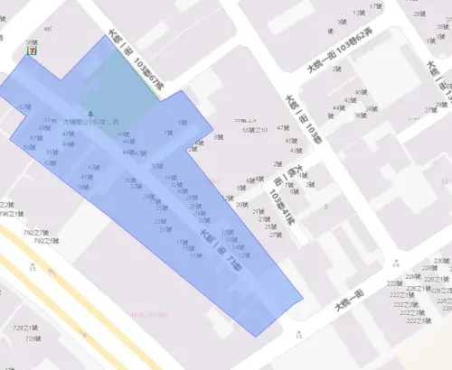 ▲台南市永康區8月5日停水範圍。（圖／自來水公司water.gov.tw）