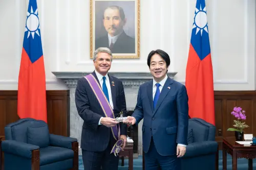 賴清德授勳！美眾議員麥考爾：對台軍售不會停140億方案將送國會
