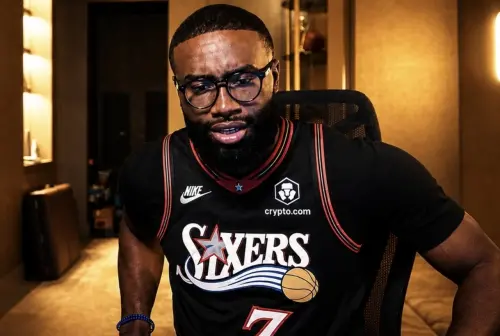 NBA球星也要拜月老！布朗被米契爾婚禮閃瞎　直播徵女友喊話球迷