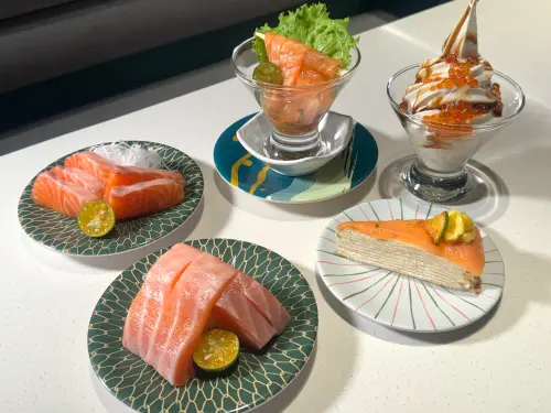 爭鮮鮭魚季來了！9款鮭魚新品「超厚生鮭魚30元」　折扣碼送一盤