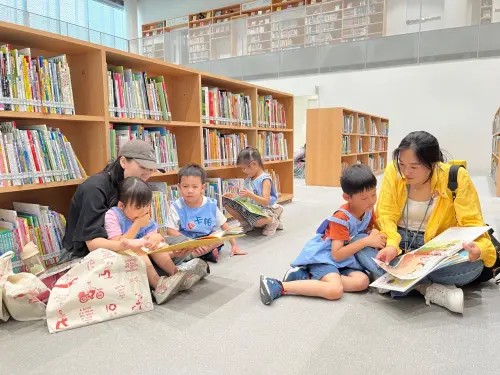 中市閱讀起步走登場　 「閱讀之森」陪伴親子厚植閱讀力