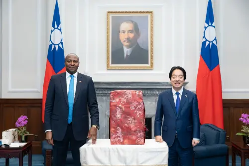 接見史瓦帝尼王國總理　賴清德：感謝史國對台堅定支持