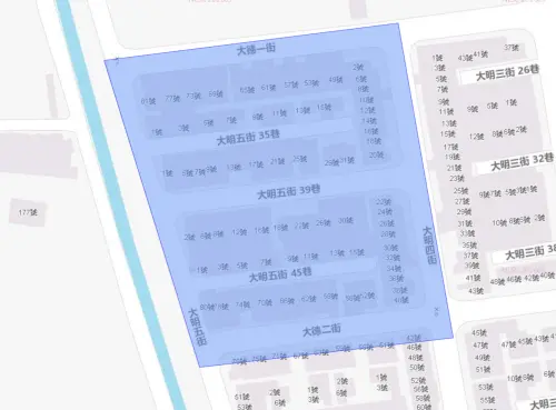 ▲台中市大肚區8月6日停水範圍。（圖／自來水公司water.gov.tw）