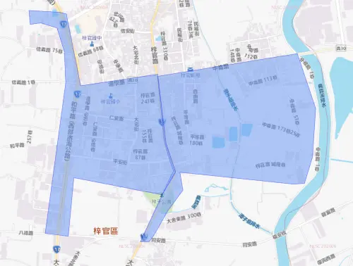 ▲高雄市8月6日停水範圍。（圖／自來水公司water.gov.tw）