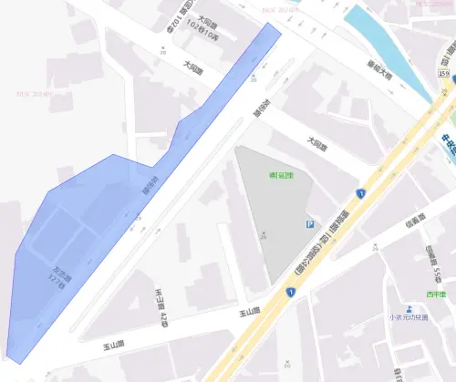 ▲嘉義市西區8月6日停水範圍。（圖／自來水公司water.gov.tw）