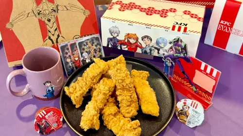肯德基x新世紀福音戰士8/11搶！角色卡、立牌馬克杯18款周邊開箱