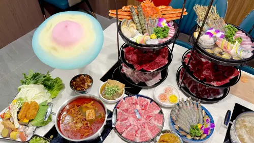 井賀鍋物北上新莊！288元起60種自助吧吃到飽　有咖哩飯、雪花冰