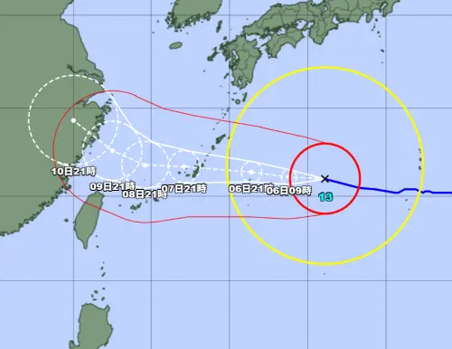 白海豚颱風若發警報將創「1項罕見紀錄」！登陸中國或成歷史之最