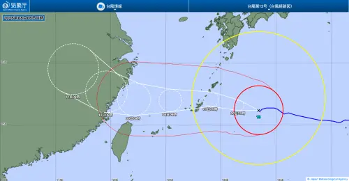 白海豚逼近！強風足「吹翻卡車」　日氣象廳修正：台灣恐被纏更久