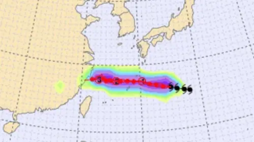 白海豚一路向西「直撲浙江沿岸」！韓氣象廳曝：11日殺進中國