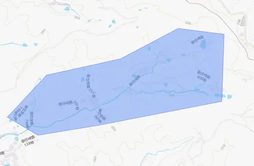 ▲桃園市8月7日停水範圍。（圖／自來水公司water.gov.tw）