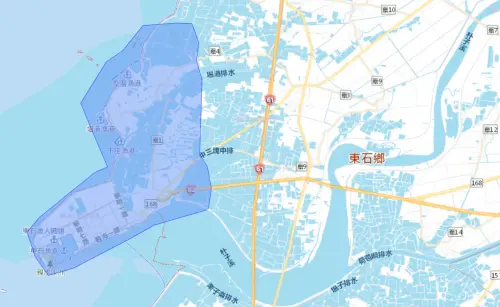 ▲嘉義縣8月7日停水範圍。（圖／自來水公司water.gov.tw）