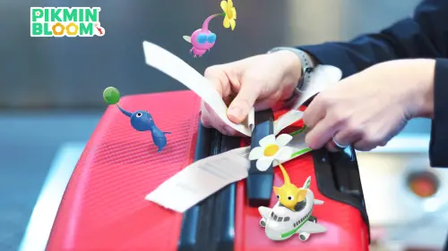 《Pikmin Bloom》全新飾品登場！「行李吊牌飾品皮克敏」機場現蹤