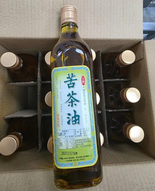 ▲翰霖貿易公司自主通報，苦茶油苯駢芘超標。（圖／新北市衛生局提供）
