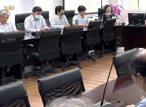 ▲台灣電力公司高雄區營業處召開白海豚颱風災害整備會議，以因應中度颱風白海豚來襲。(圖／台電公司高雄區營業處提供)