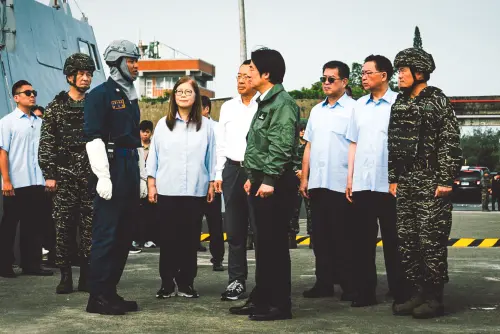 漢光42》備戰反封鎖！管碧玲赴左營　驗證海巡平戰轉換、艦艇整備