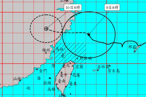 白海豚減弱「今天變輕颱」！暴風圈逼近馬祖　台北豪雨入夜才趨緩