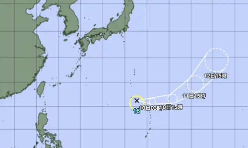 三颱共舞！琵鷺颱風今下午生成　氣象署：路徑往東北、對台無影響
