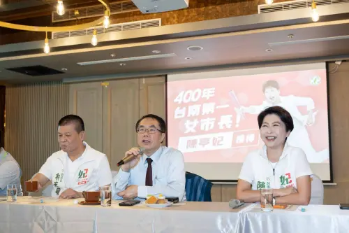 陳亭妃公布競選總部幹部名單　賴清德頭銜曝光
