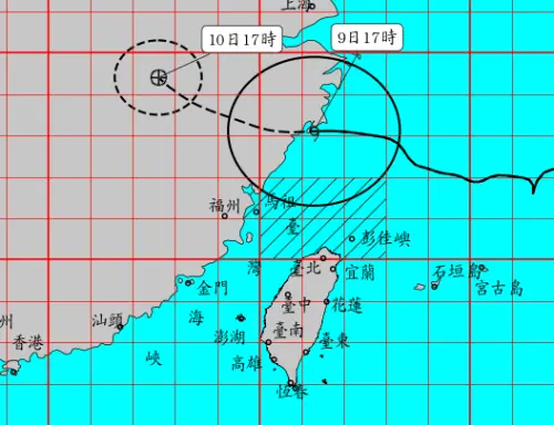 白海豚颱風減弱為輕颱！嘉義以南接力迎雨彈　氣象署：還不能鬆懈