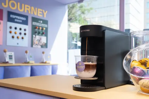 ▲Nespresso主打全新Vertuo UP膠囊咖啡機，體驗超過40款以上系列咖啡。（圖／Nespresso提供）