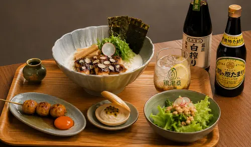 ▲雞湯桑x熊本富喜製麵「日本雙醬祭」套餐。（圖／ALPHA 阿爾法餐飲集團提供）