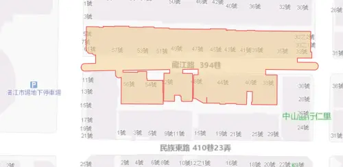 ▲台北市中山區8月11日停水範圍。（圖／自來水公司water.gov.tw）