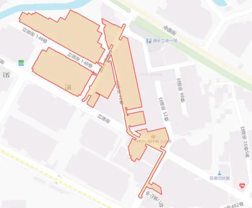 ▲新北市中和區8月11日停水範圍。（圖／自來水公司water.gov.tw）
