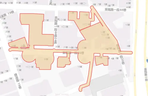 ▲新北市三重區8月11日停水範圍。（圖／自來水公司water.gov.tw）