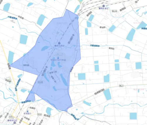 ▲桃園市楊梅區8月11日停水範圍。（圖／自來水公司water.gov.tw）
