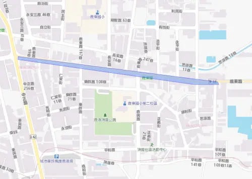 ▲彰化縣鹿港鎮8月11日停水範圍。（圖／自來水公司water.gov.tw）