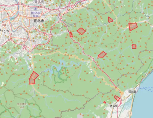 ▲氣象署16點針對宜蘭縣、新北市發布災防告警。（圖／中央氣象署cwa.gov.tw）