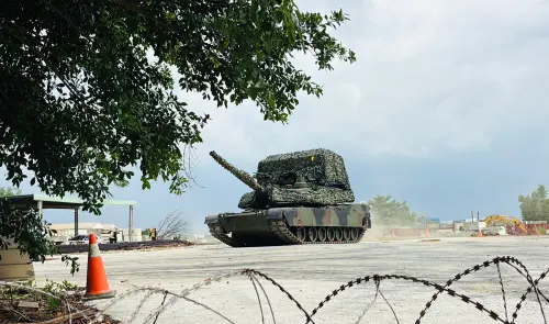 漢光42》M1A2T公開野戰整補畫面曝光　「抗無人機神器」首度亮相