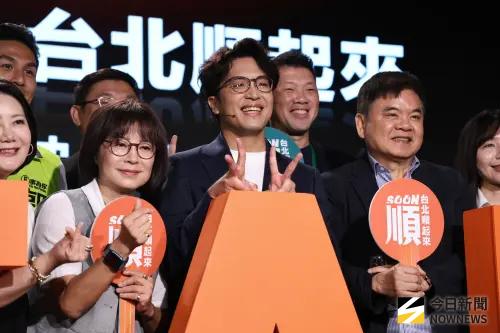 ▲沈伯洋五大政見主軸發布記者會。（圖／記者朱永強攝影）