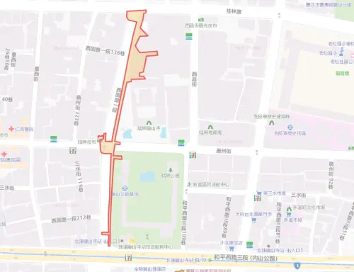 ▲台北市萬華區8月12日停水範圍。（圖／自來水公司water.gov.tw）