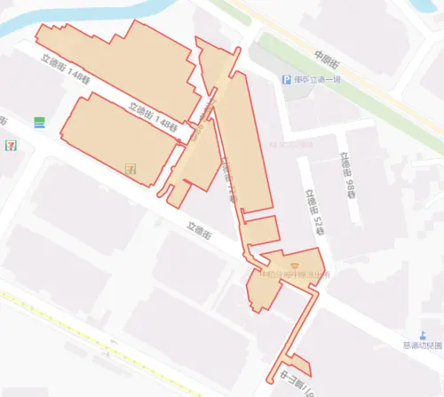 ▲新北市中和區8月12日停水範圍。（圖／自來水公司water.gov.tw）