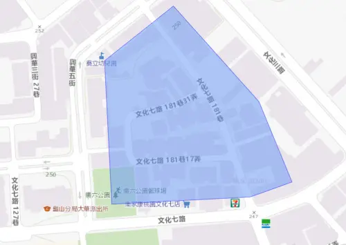 ▲桃園市龜山區8月12日停水範圍。（圖／自來水公司water.gov.tw）