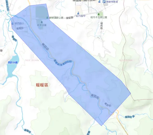 ▲基隆市8月12日停水範圍。（圖／自來水公司water.gov.tw）