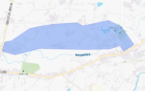 ▲嘉義縣中埔鄉8月12日停水範圍。（圖／自來水公司water.gov.tw）
